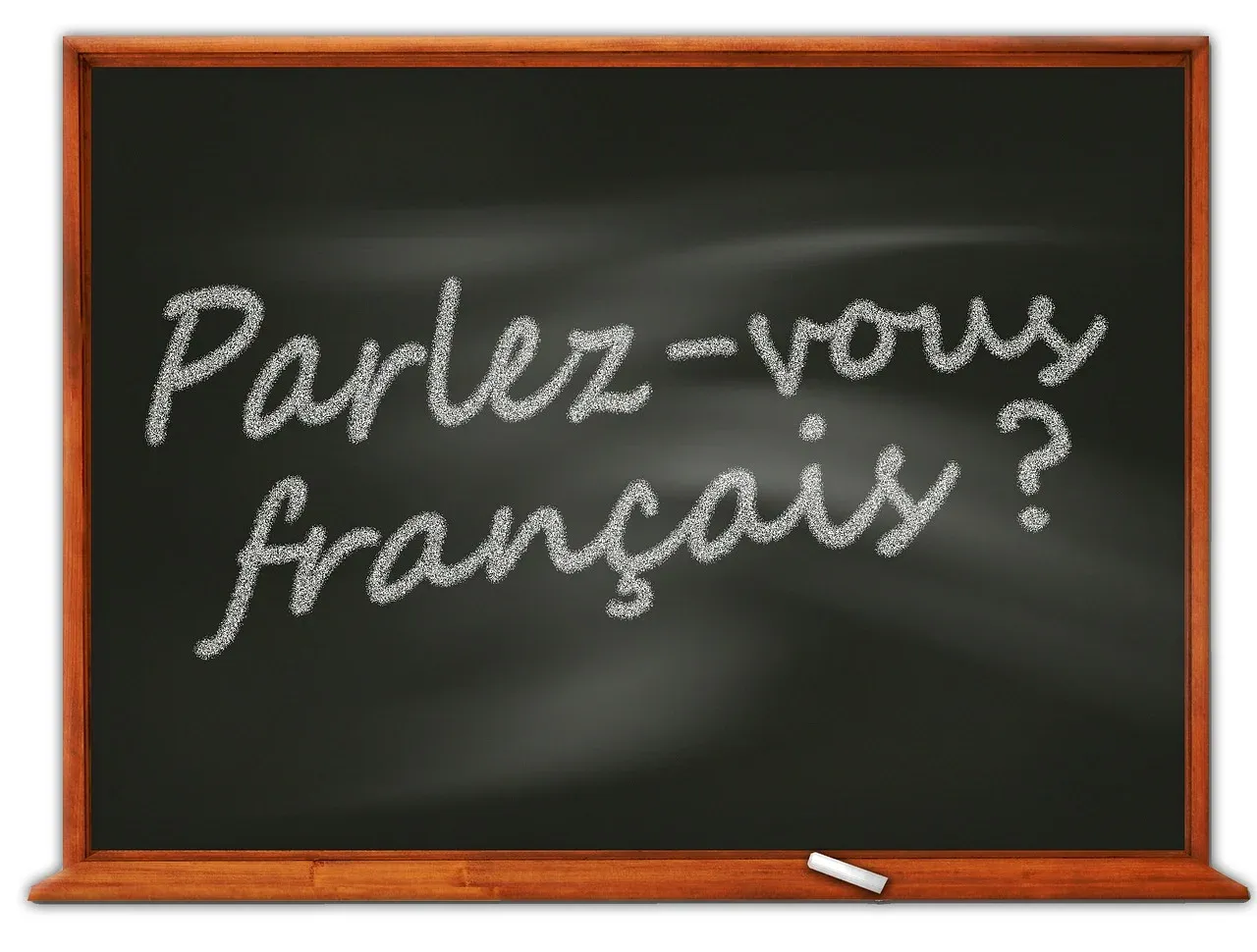 Französisch Unterricht Tafel